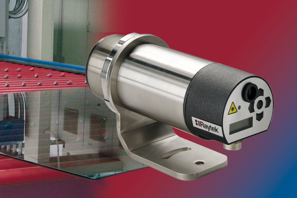 Contactfree temperature monitoring in glass processes Industry EMEA